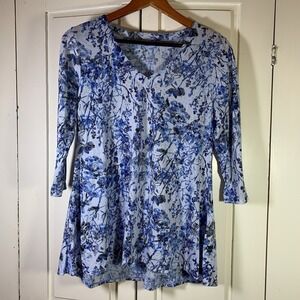 Tianello Tunic Women's Small Contemporary Lagenlook Artsy Comfort‎ Church Office